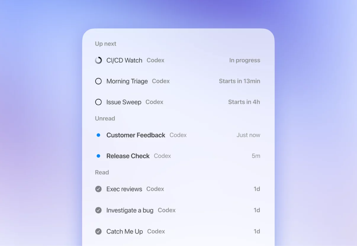 AI Projects interface